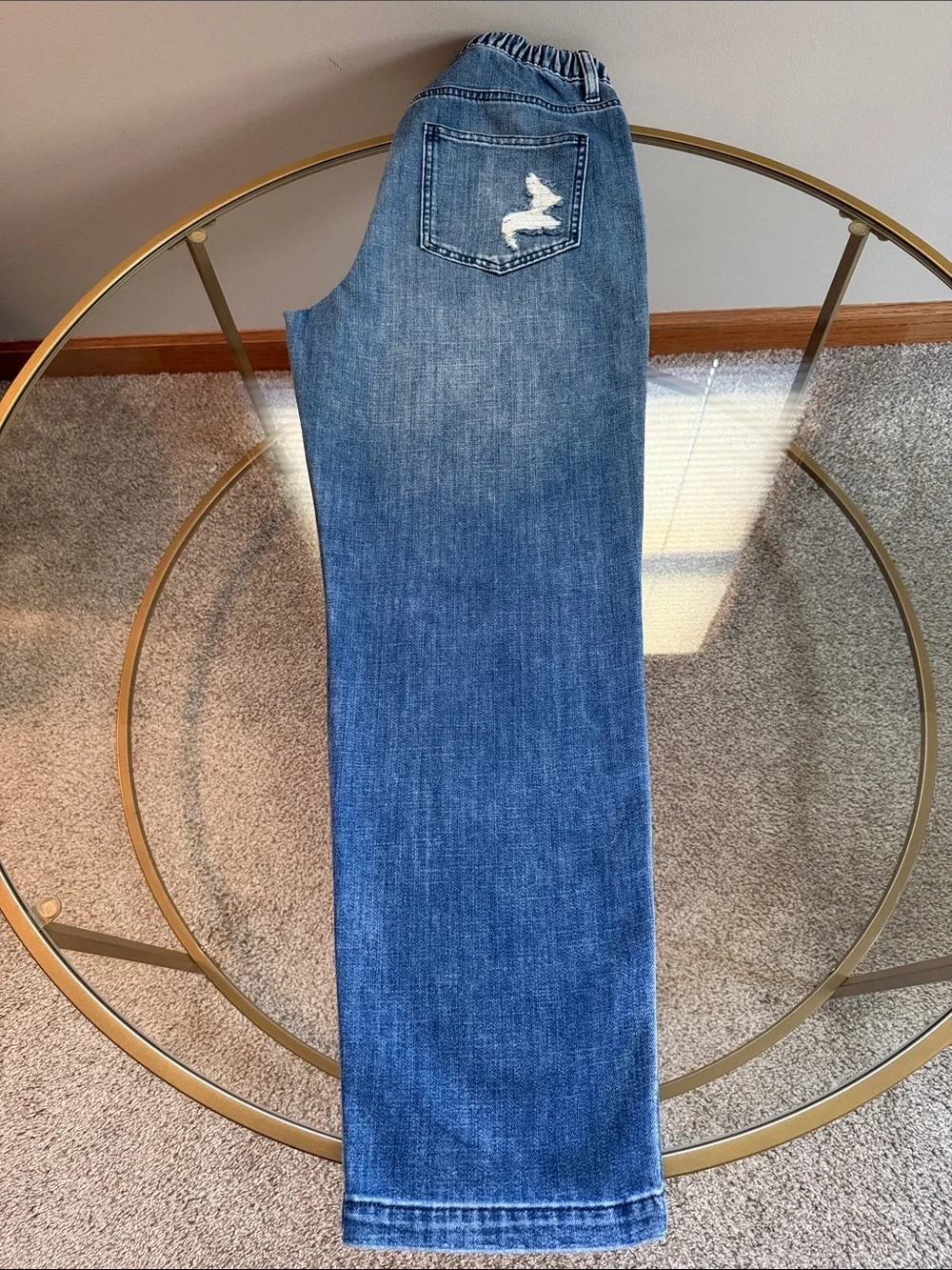 Aerie Drawstring Jeans Size M